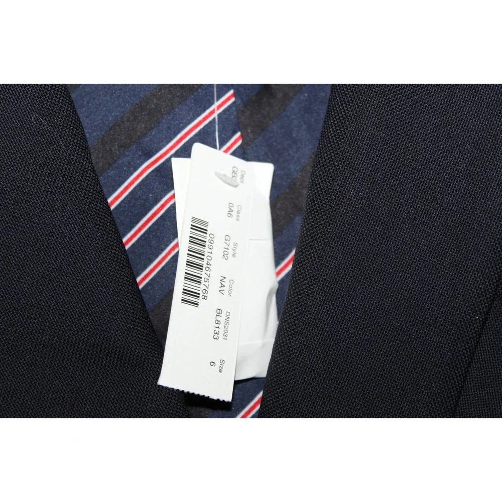 NWT J. Crew Dover Blazer Suit Jacket Navy Blue G7102 Women's Size 6 H14488 - Picture 7 of 12